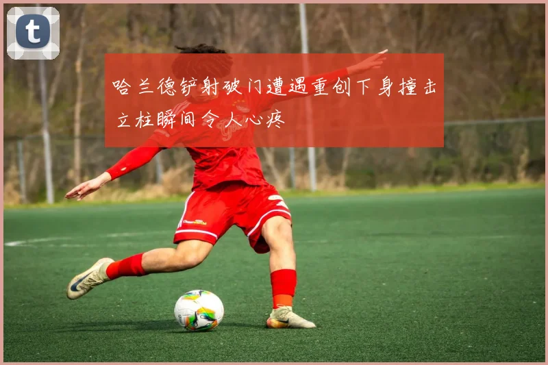 哈兰德铲射破门遭遇重创下身撞击立柱瞬间令人心疼